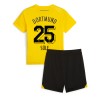 Borussia Dortmund Niklas Sule #25 Hjemmedraktsett Barn 2023-24 Kortermet (+ korte bukser)